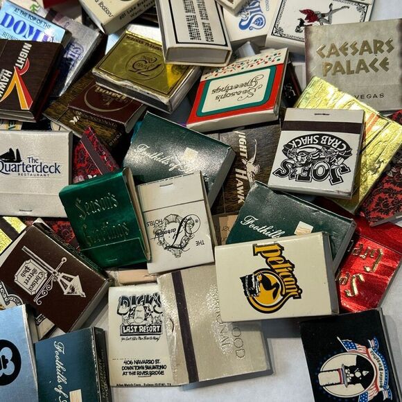 Vtg Match Book Box Lot of 25 **Random selection in each lot!** Matchbook Matchbo - Picture 3 of 5
